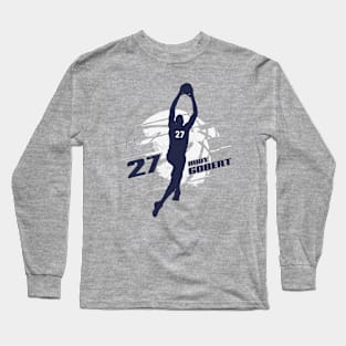 Rudy Gobert Minnesota Silhouette Long Sleeve T-Shirt